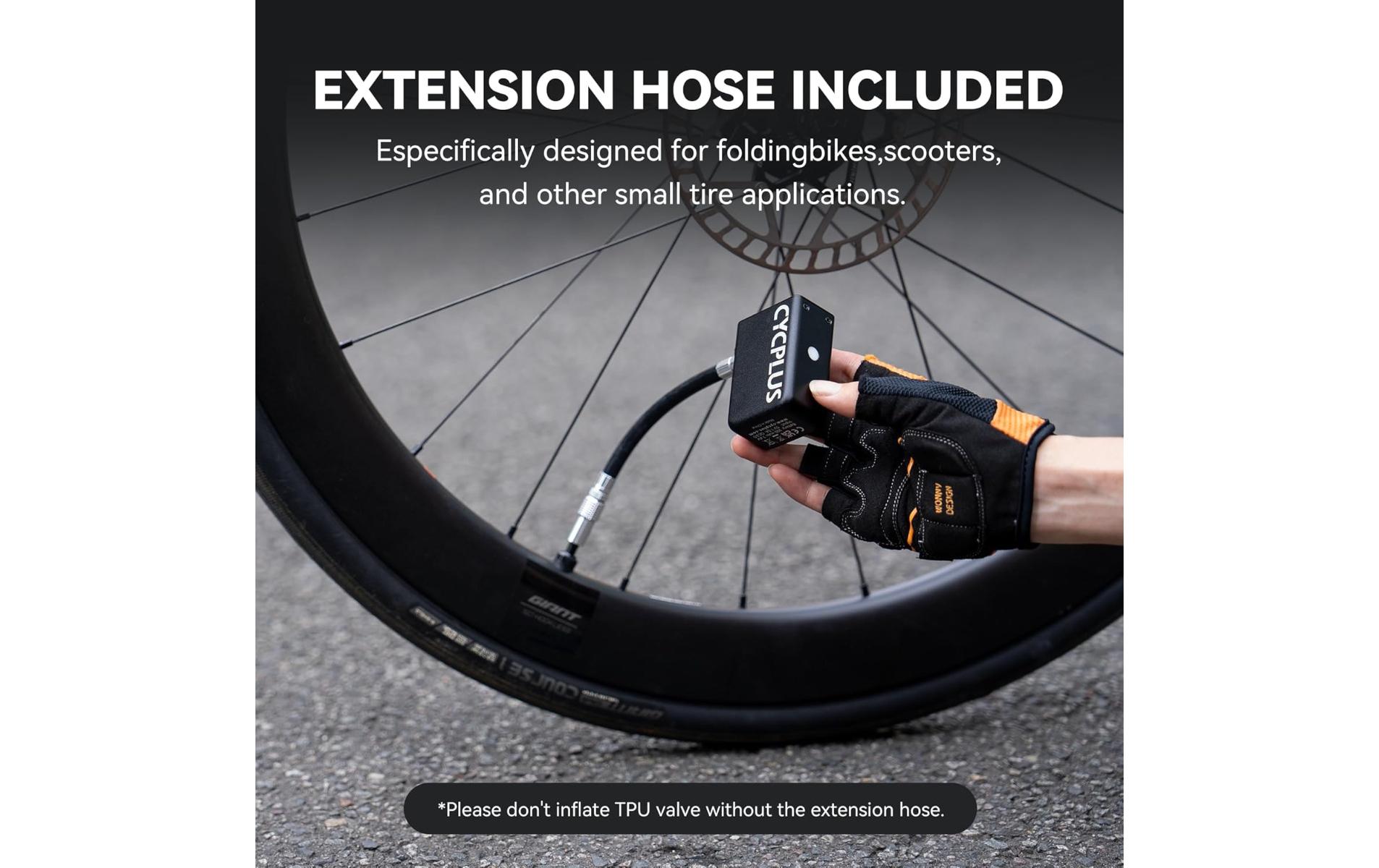 CYCPLUS Minipumpe CYC AS2 Black