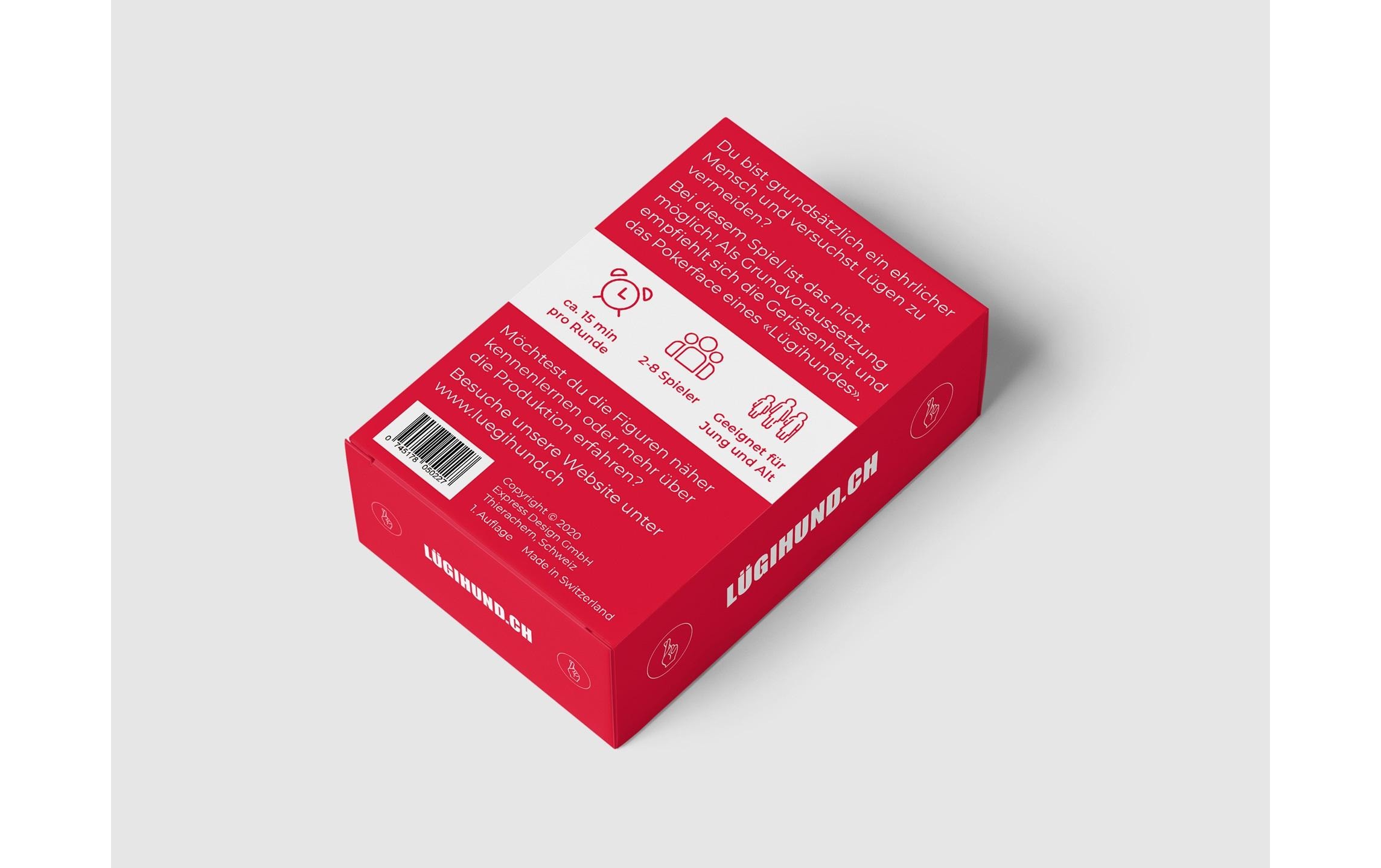 Diverse Kartenspiel Lügihund