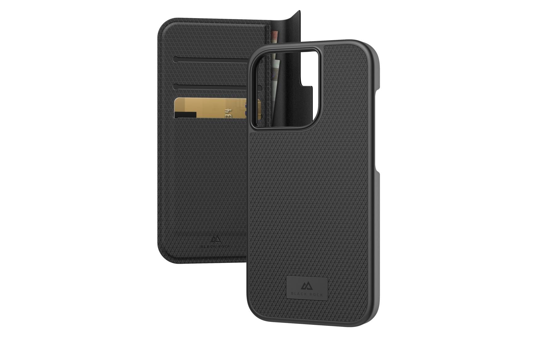 Black Rock Book Cover 2in1 iPhone 14 Pro Black Rock Book Cover 2in1 iPhone 14 Pro