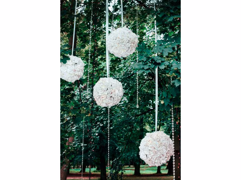 Partydeco Girlande Kristall 1 m