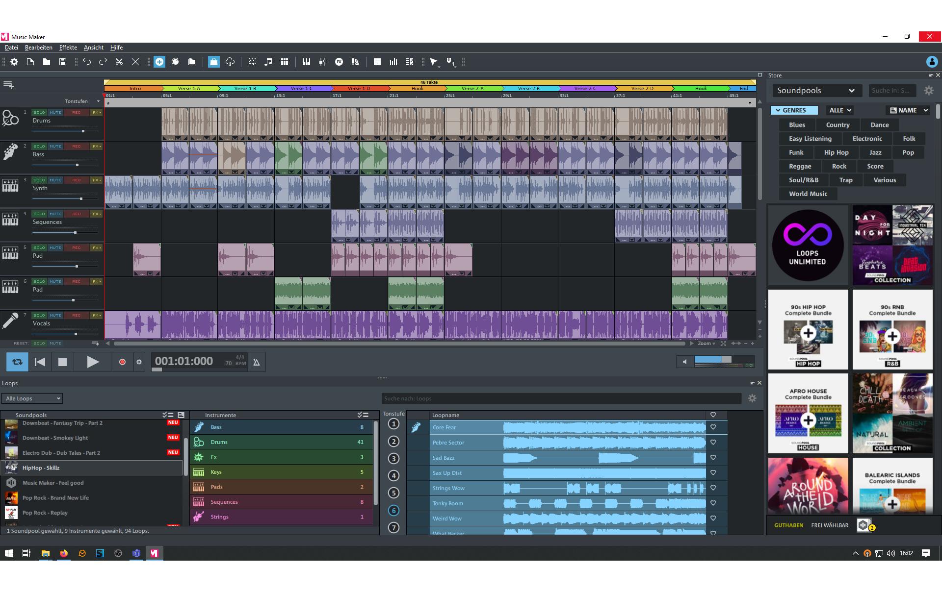 Magix Magix Music Maker Plus Ed. 2022 Box, Vollversion, WIN, D/F/I