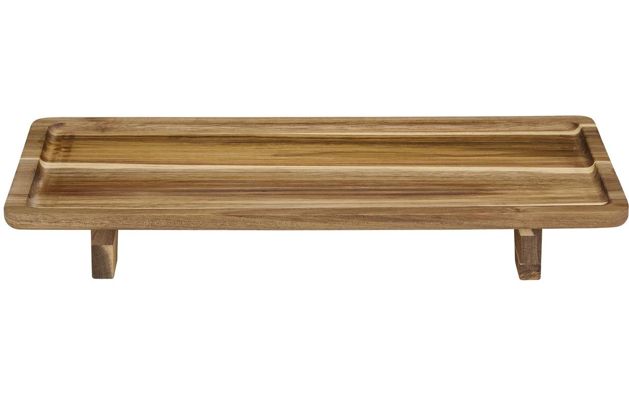 alpina Serviertablett Braun