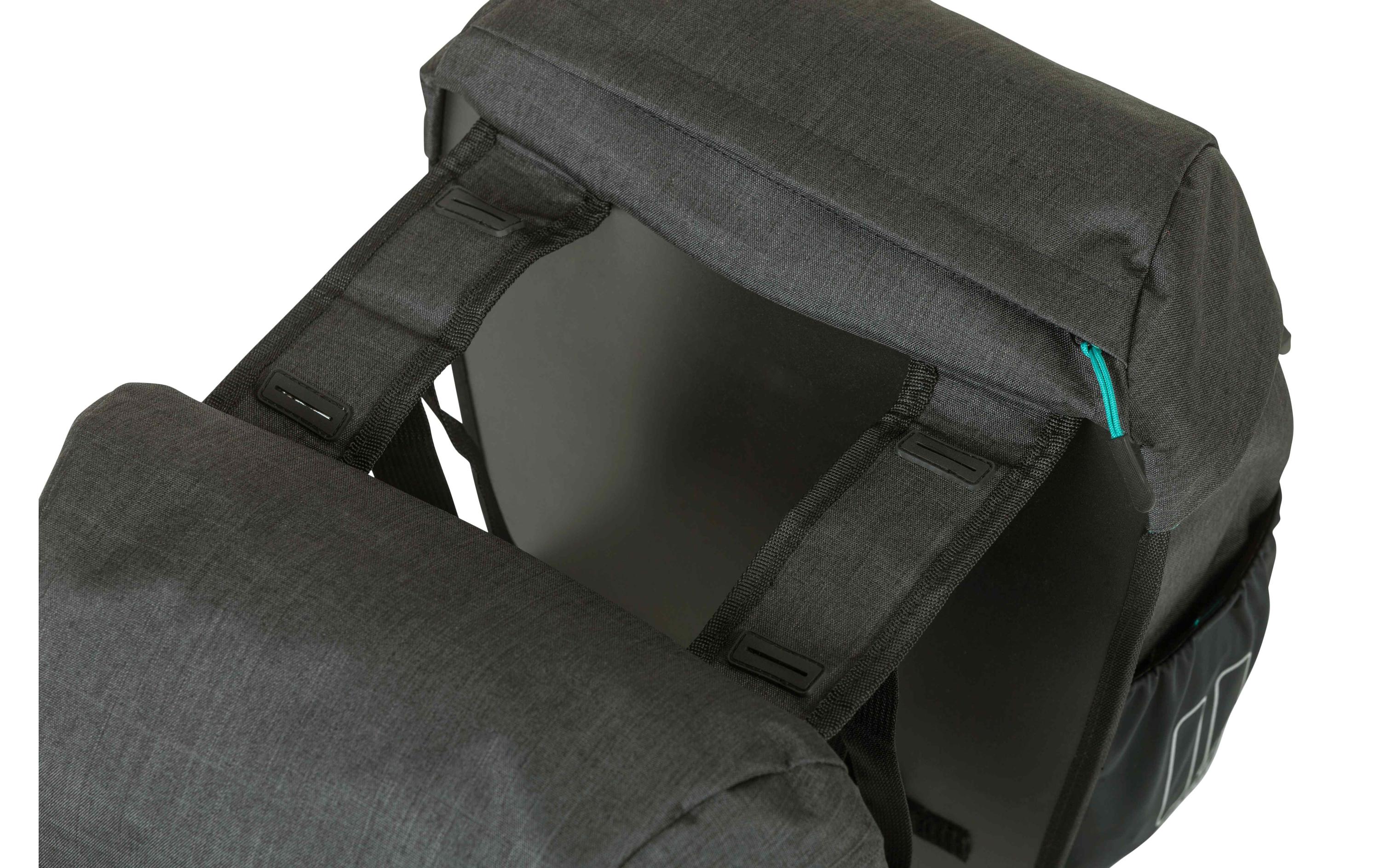 BASIL Doppelseitentasche Discovery M Schwarz