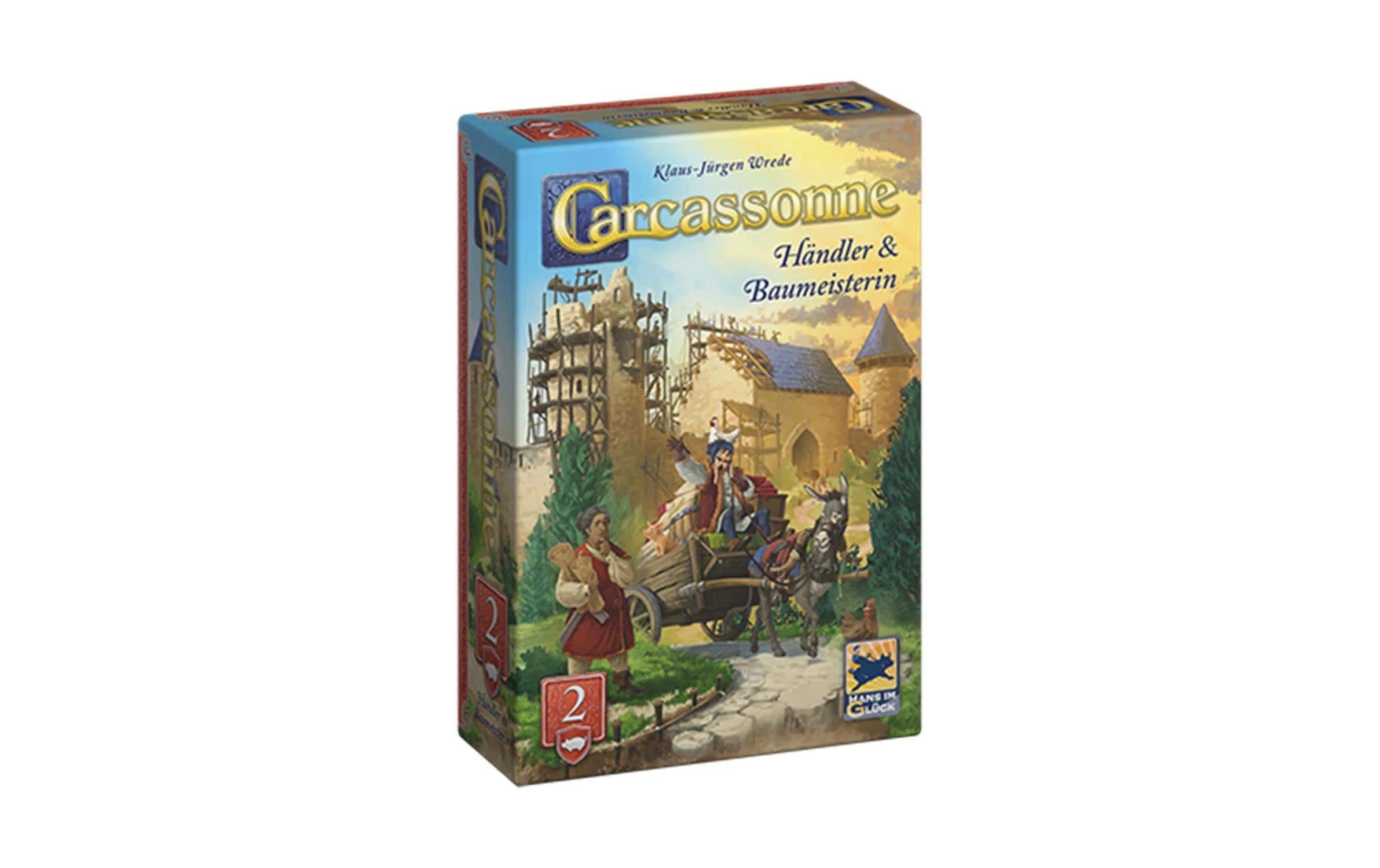 Hans im Glück Familienspiel Carcassonne Händler und Baumeisterin d) Hans im Glück Familienspiel Carcassonne Händler und Baumeisterin d)