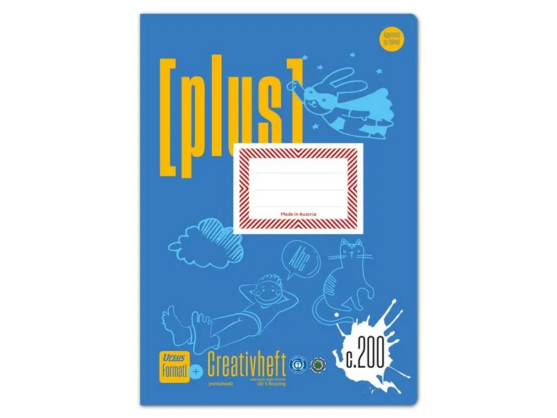 Formati Plus C.200, A4, Liniert, Gelb Formati Plus C.200, A4, Liniert, Gelb