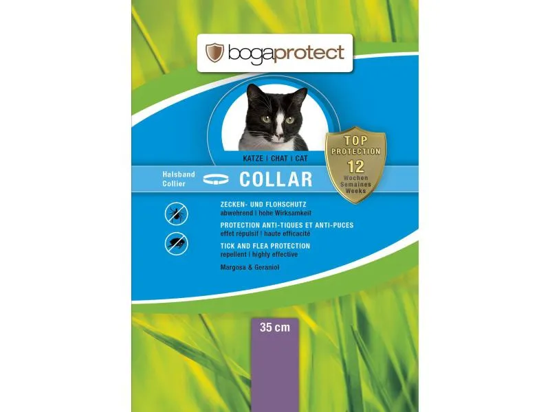 bogar Anti-Parasit-Halsband bogaprotect Collar Katze 35 cm bogar Anti-Parasit-Halsband bogaprotect Collar Katze 35 cm