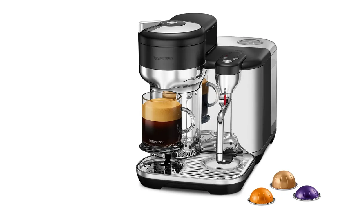 Sage Kaffeemaschine Nespresso Vertuo Creatista Black Truffle