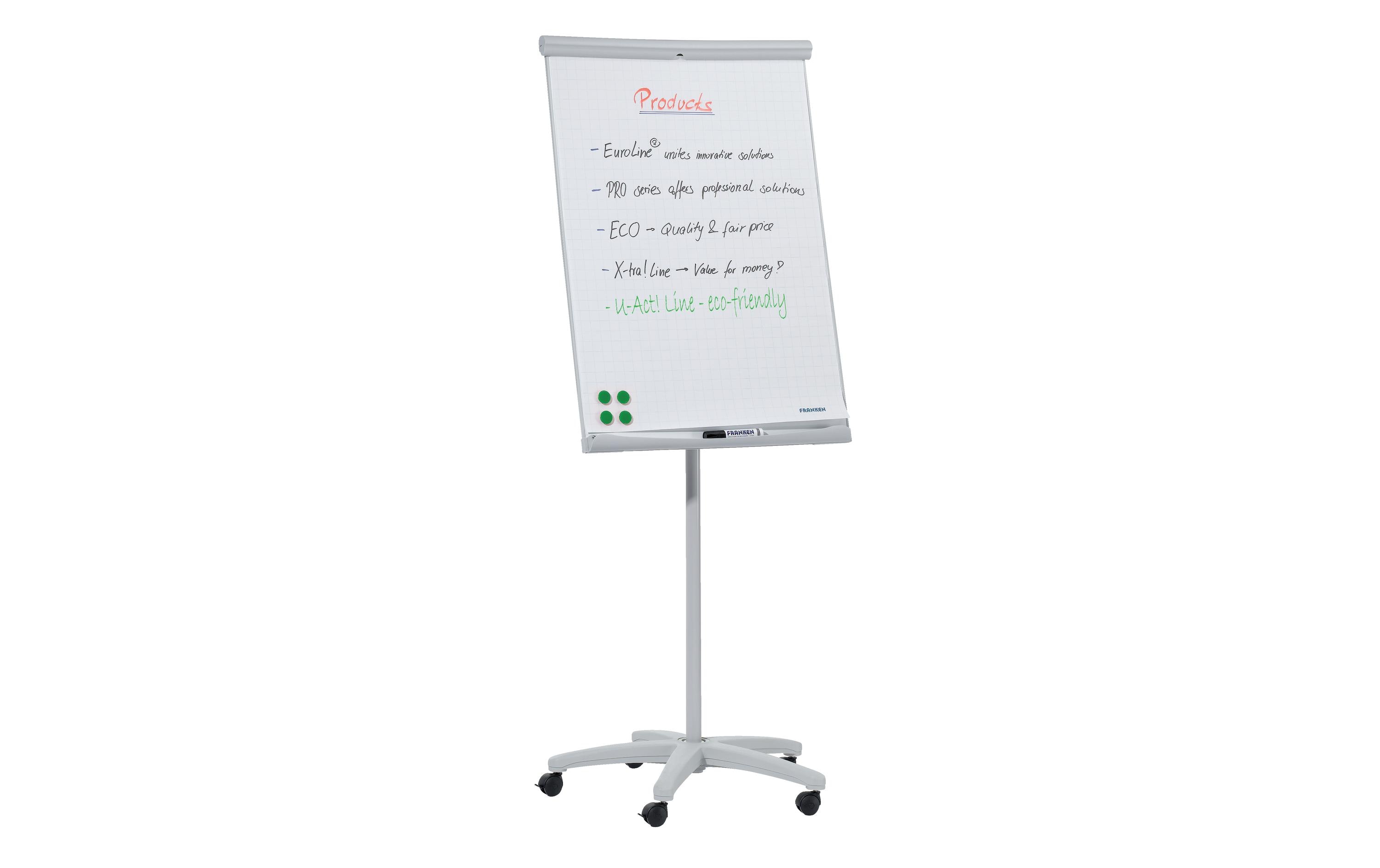 Franken Flipchart U-Act! Line Mobil 70 cm x 100 cm