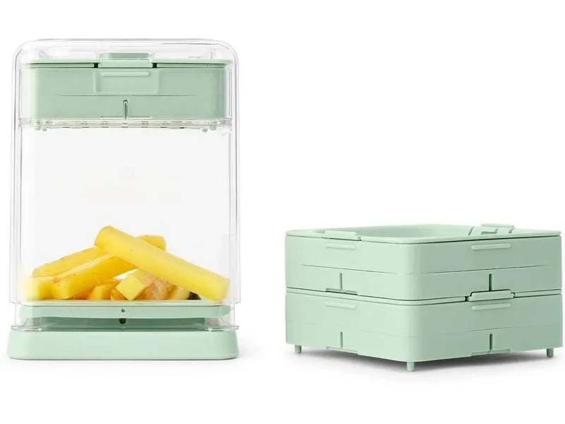 Brabantia Gemüseschneider Tasty+ Grün/Transparent