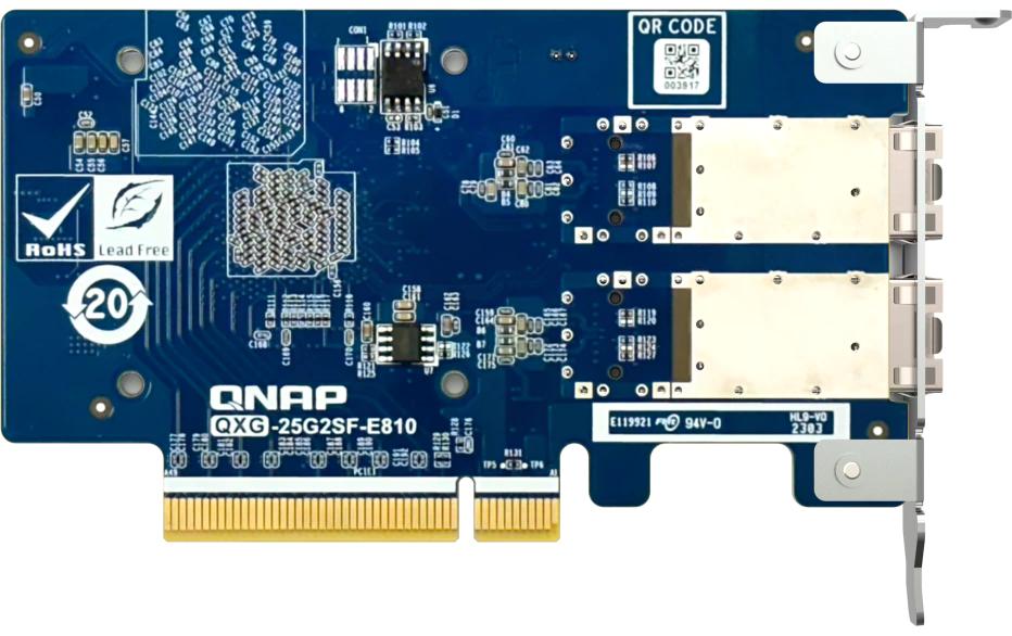QNAP Erweiterungskarte QXG-25G2SF-E810