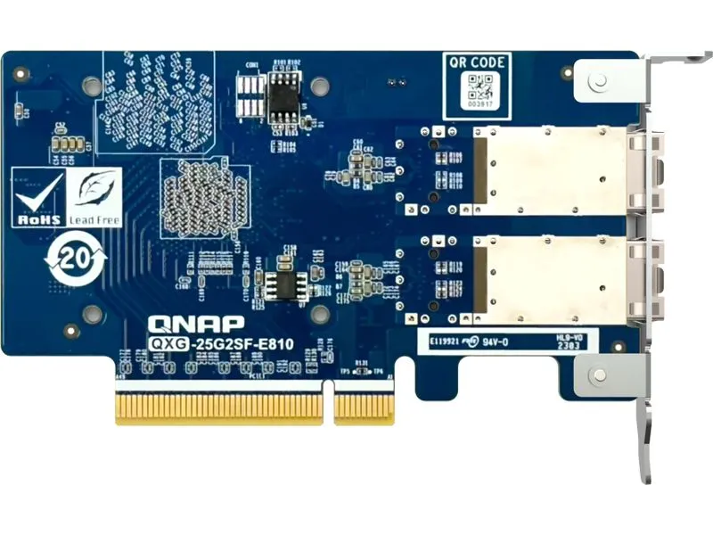 QNAP Erweiterungskarte QXG-25G2SF-E810 QNAP Erweiterungskarte QXG-25G2SF-E810