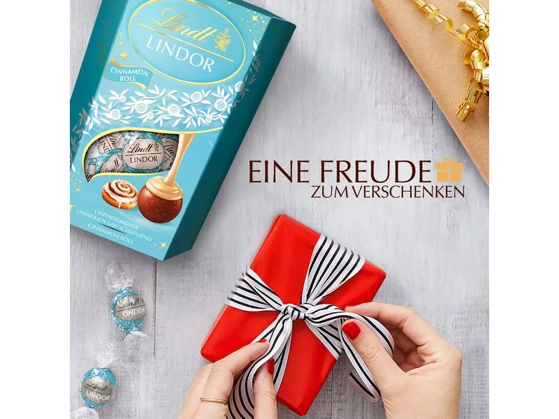 Lindt LINDOR Cinnamon Roll 200 g Lindt LINDOR Cinnamon Roll 200 g