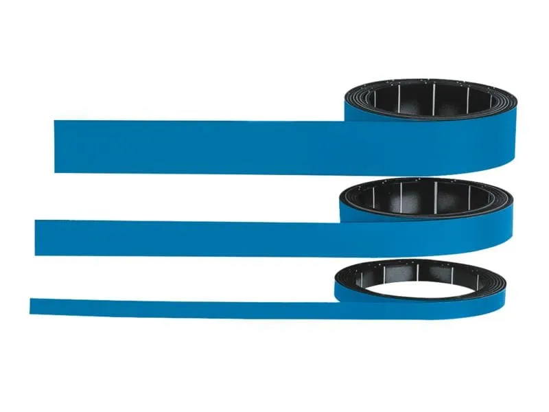 Magnetoplan Magnetband 1 cm x 1 m, Blau Magnetoplan Magnetband 1 cm x 1 m, Blau