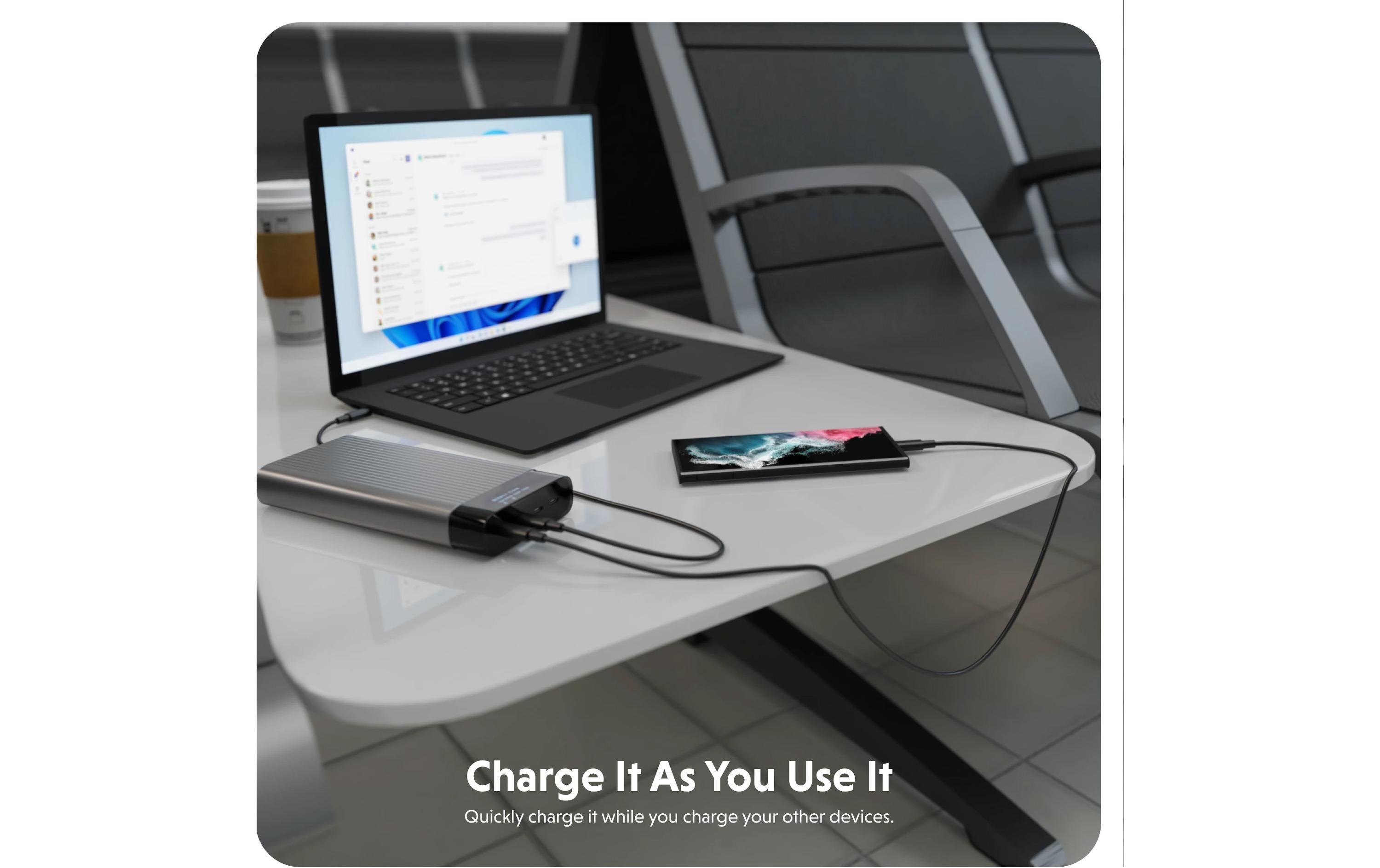 HYPER Powerbank HyperJuice 245W USB-C Battery Pack 27000 mAh