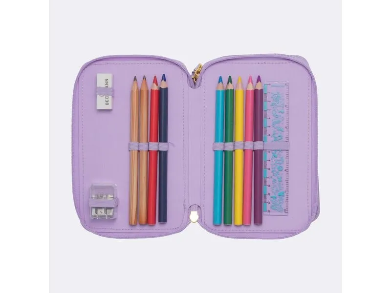 Beckmann Etui Classic Triple Unicorn Princess, 28-teilig Beckmann Etui Classic Triple Unicorn Princess, 28-teilig