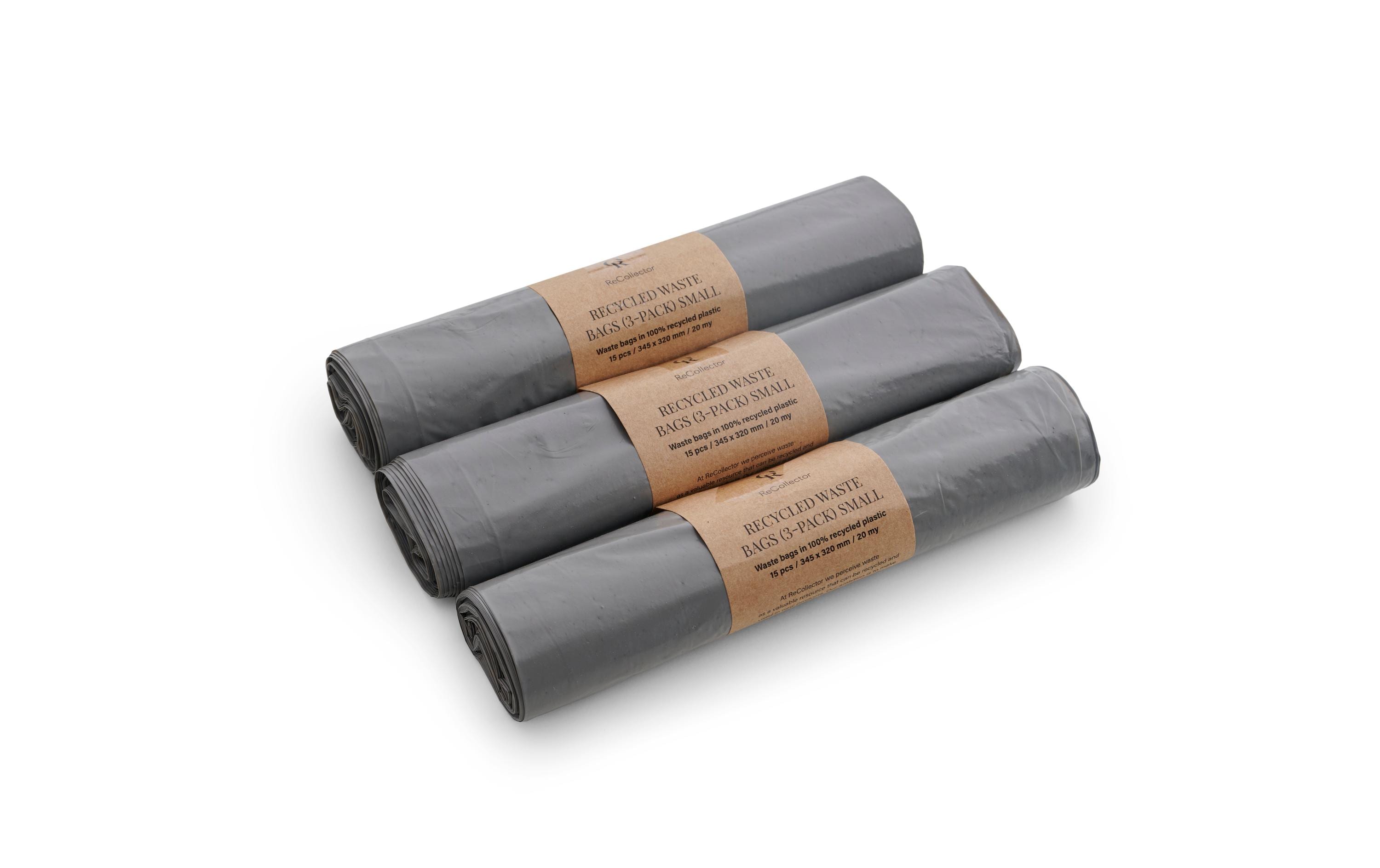 ReCollector Müllbeutel Iron Blue, 10 l, 3 x 15 Stück