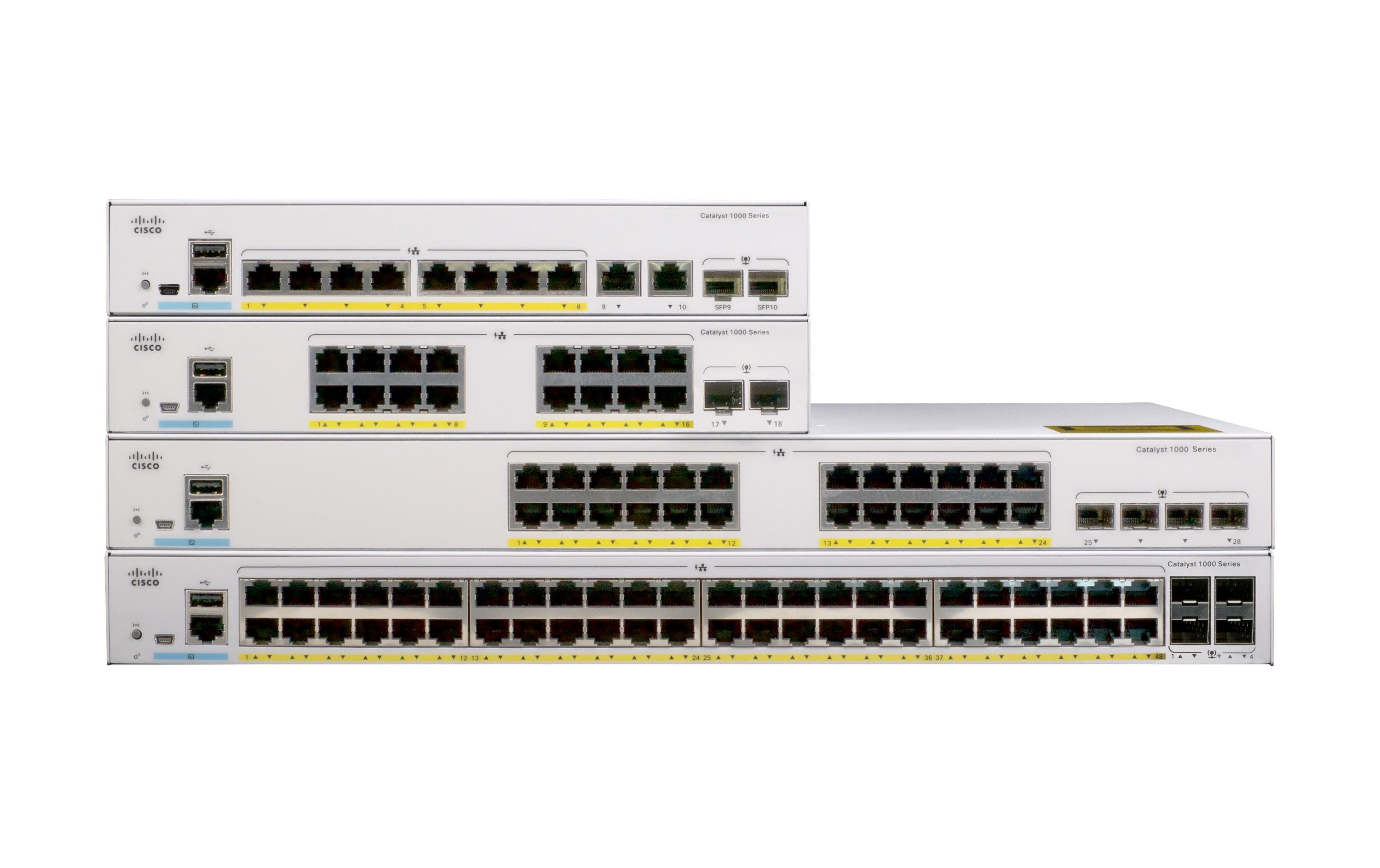 Cisco PoE+ Switch C1000-16P-E-2G-L 16 Port Cisco PoE+ Switch C1000-16P-E-2G-L 16 Port