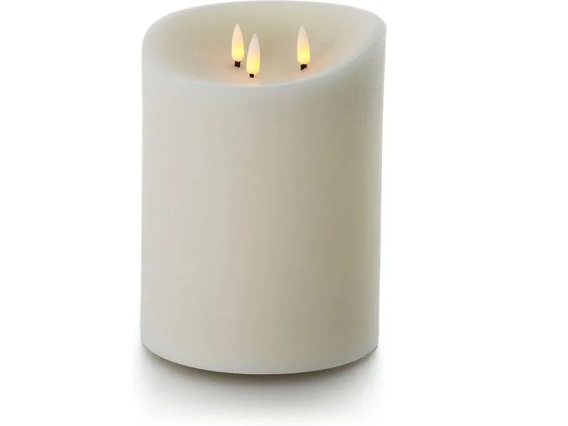 balthasar LED Outdoor Echtwachskerze, Creme balthasar LED Outdoor Echtwachskerze, Creme