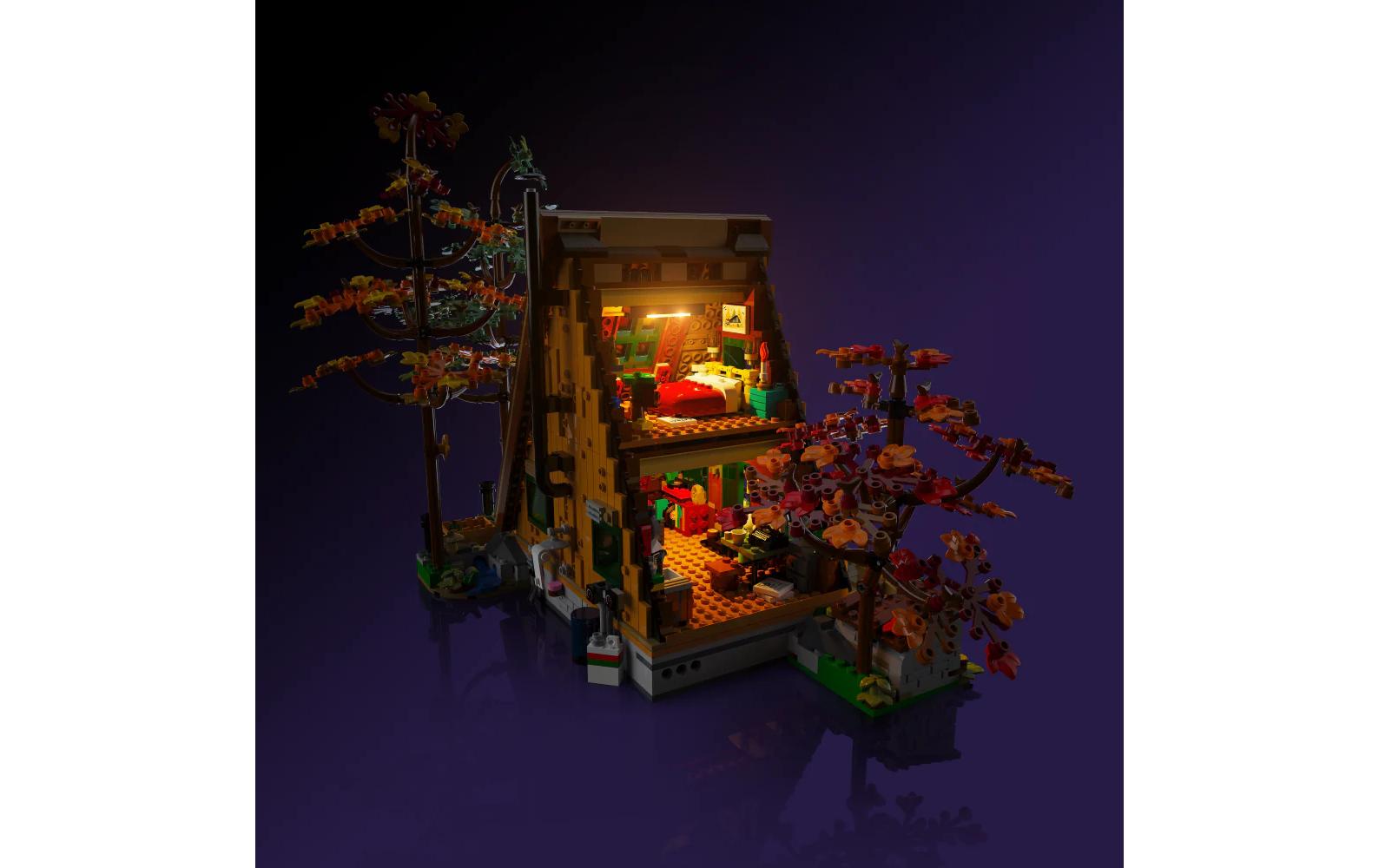 Light My Bricks LED-Licht-Set für LEGO® Finnhütte 21338