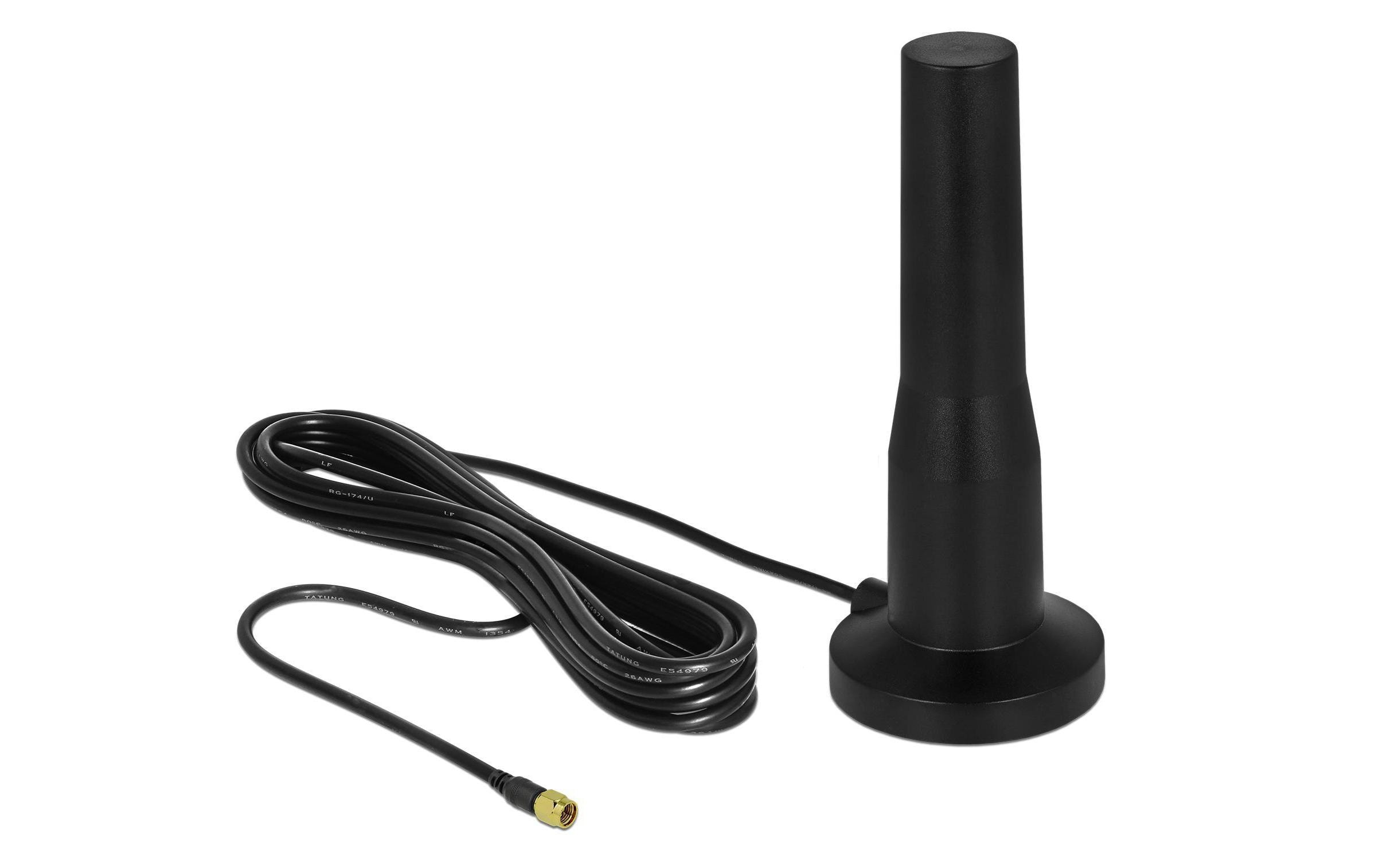 Delock LTE-Antenne Outdoor SMA 5 dBi Rundstrahl Delock LTE-Antenne Outdoor SMA 5 dBi Rundstrahl