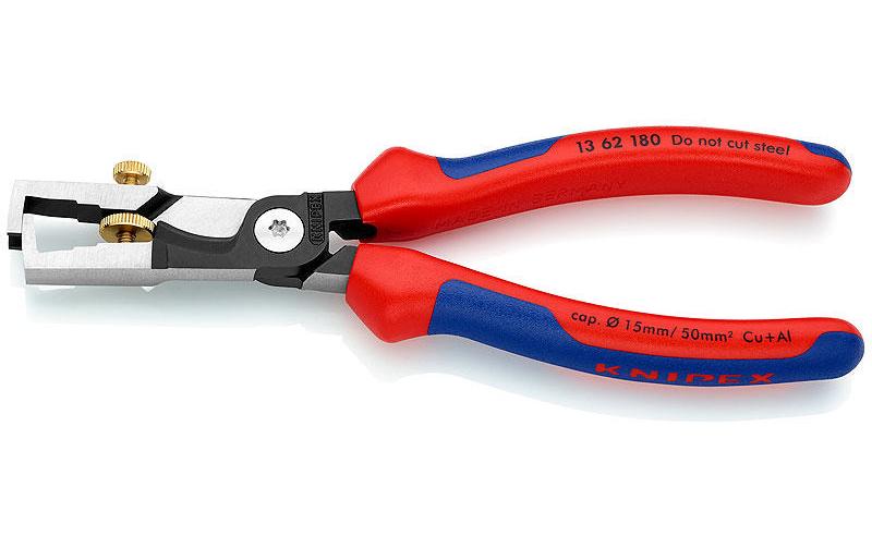 Knipex Abisolierzange StriX 180 mm mit Kabelschere