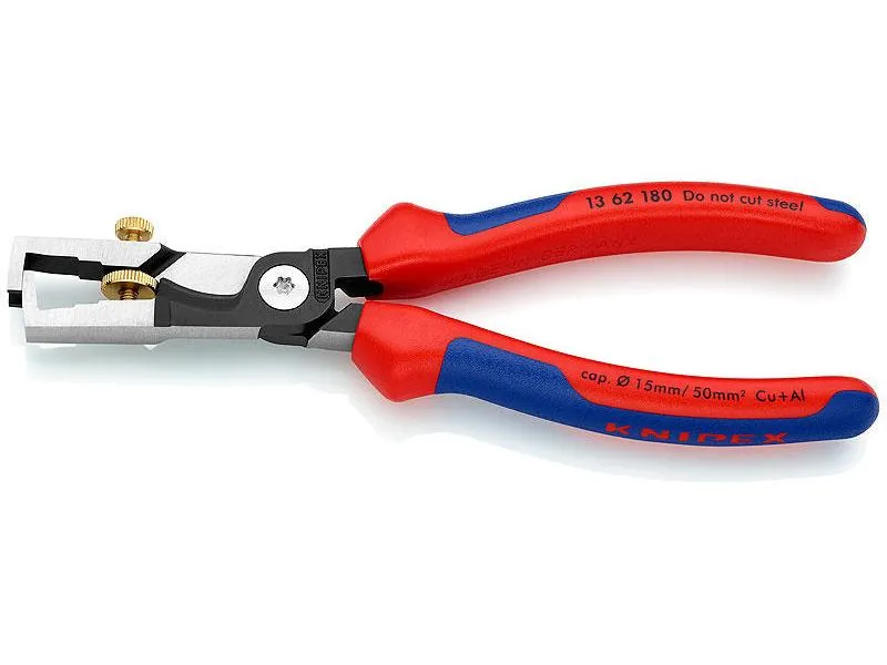 Knipex Abisolierzange StriX 180 mm mit Kabelschere