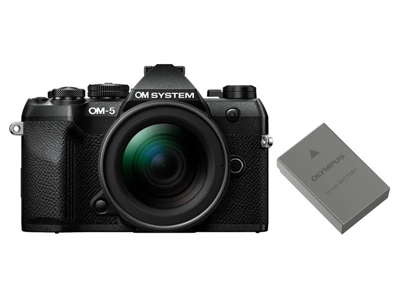 OM-System Fotokamera OM-5 II M.Zuiko Digital ED 12-45 mm inkl. Akku OM-System Fotokamera OM-5 II M.Zuiko Digital ED 12-45 mm inkl. Akku