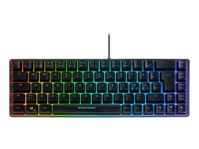 DELTACO Gaming-Tastatur GAM-158-CH Schwarz DELTACO Gaming-Tastatur GAM-158-CH Schwarz