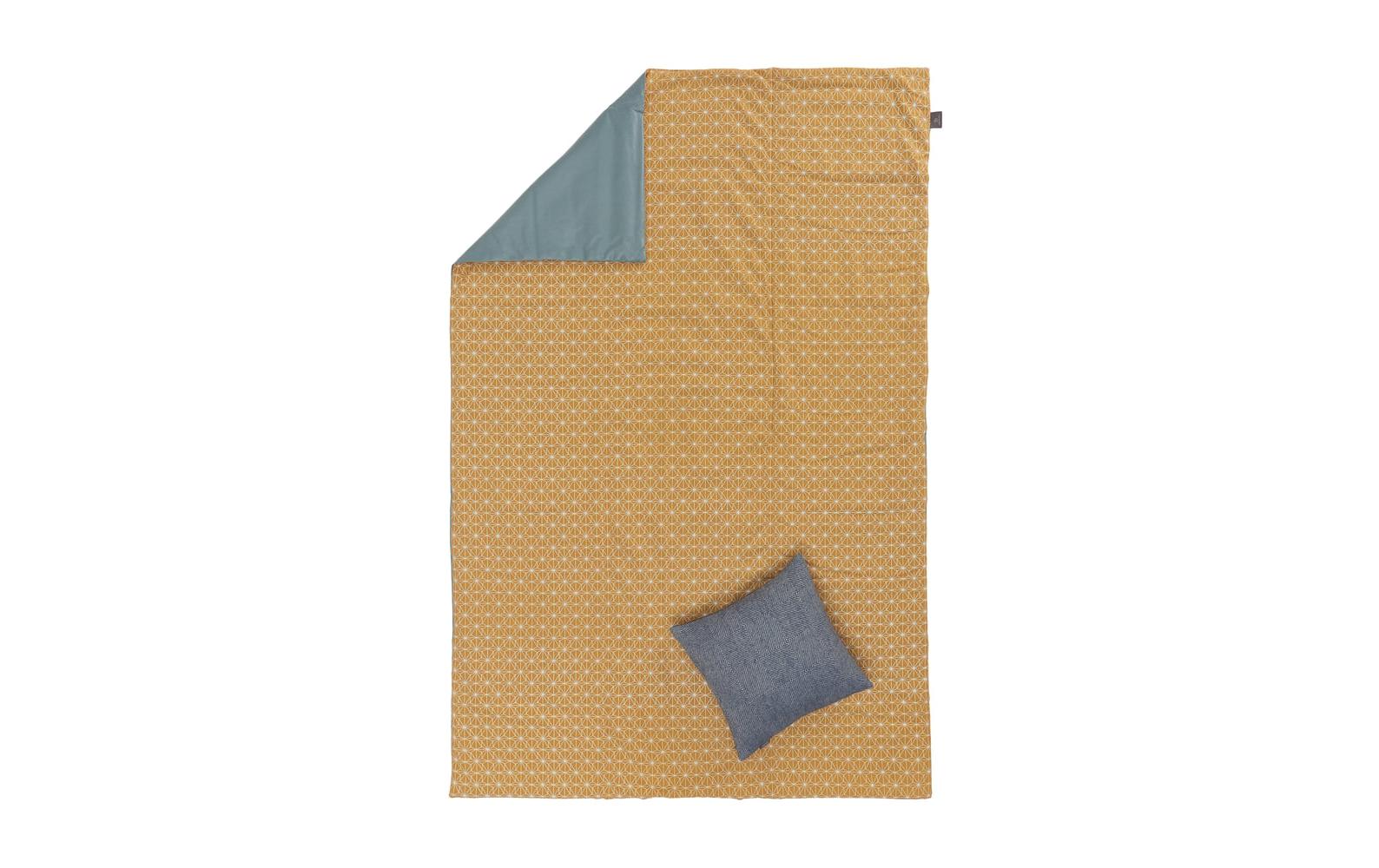 Urbanara Picknickdecke Ankisa 130 x 190 cm - Grüngrau / Weiss Urbanara Picknickdecke Ankisa 130 x 190 cm - Grüngrau / Weiss