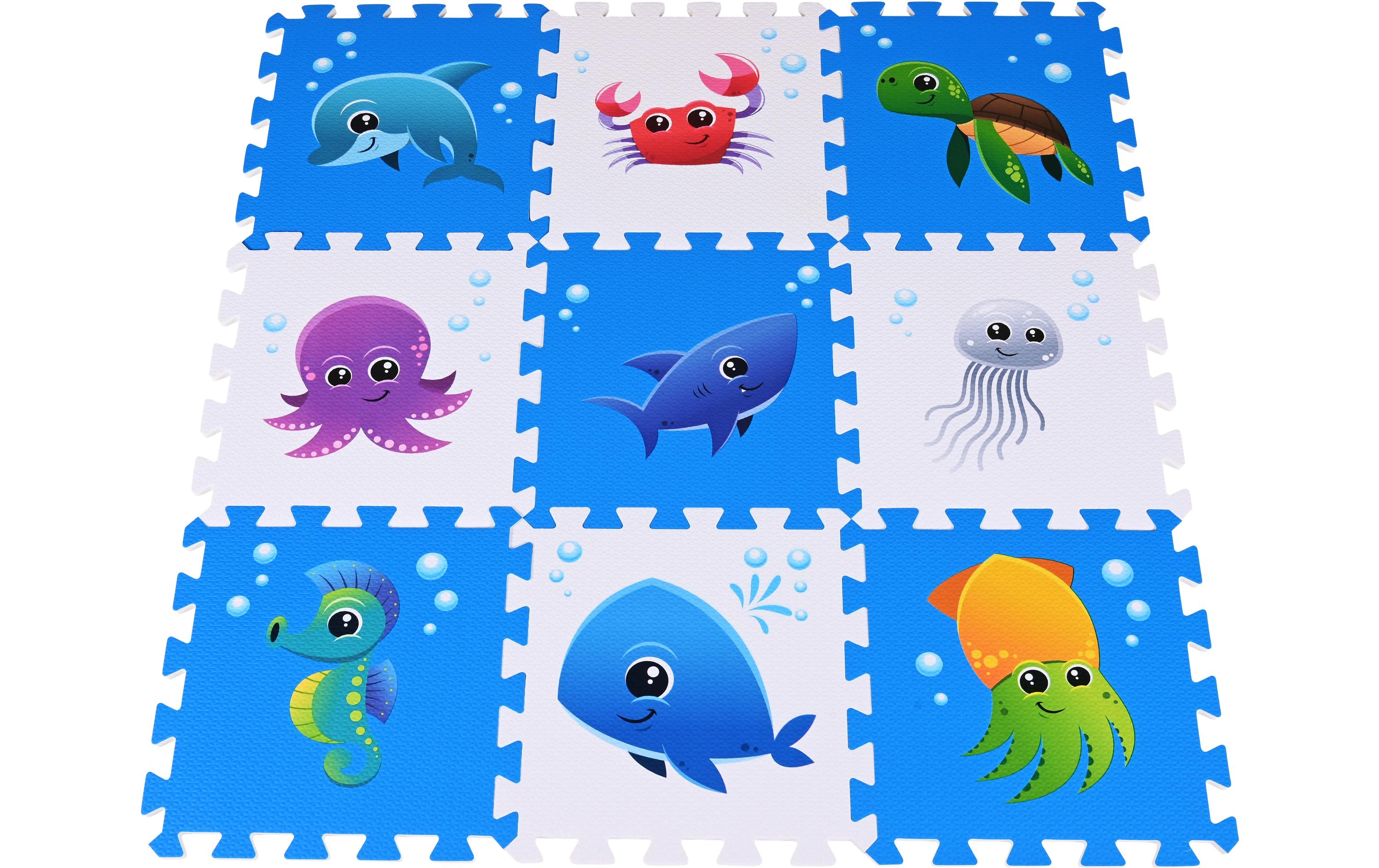 Knorrtoys Puzzlematte Meereswelt 9-teilig