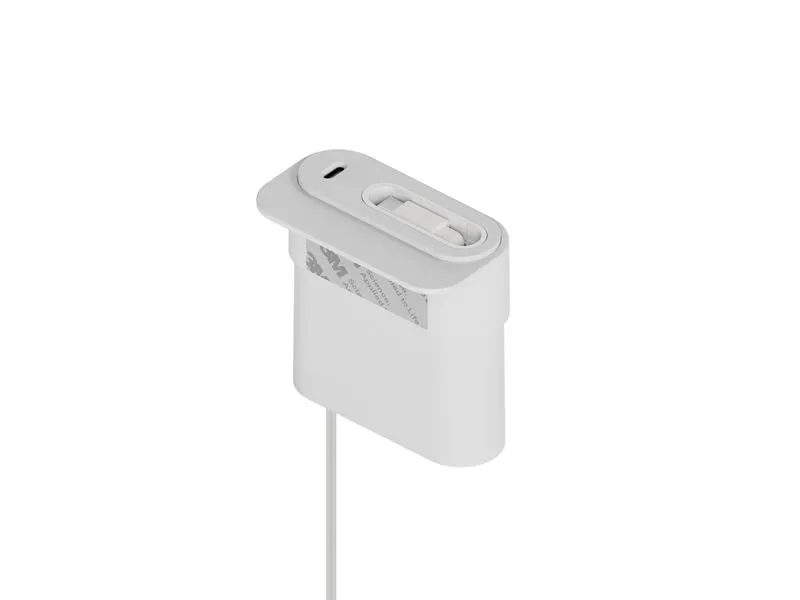 Schönenberger Mini Desktop Charger USB A+C PD20W Weiss mit ausziehbarem USB-C Kabel Schönenberger Mini Desktop Charger USB A+C PD20W Weiss mit ausziehbarem USB-C Kabel