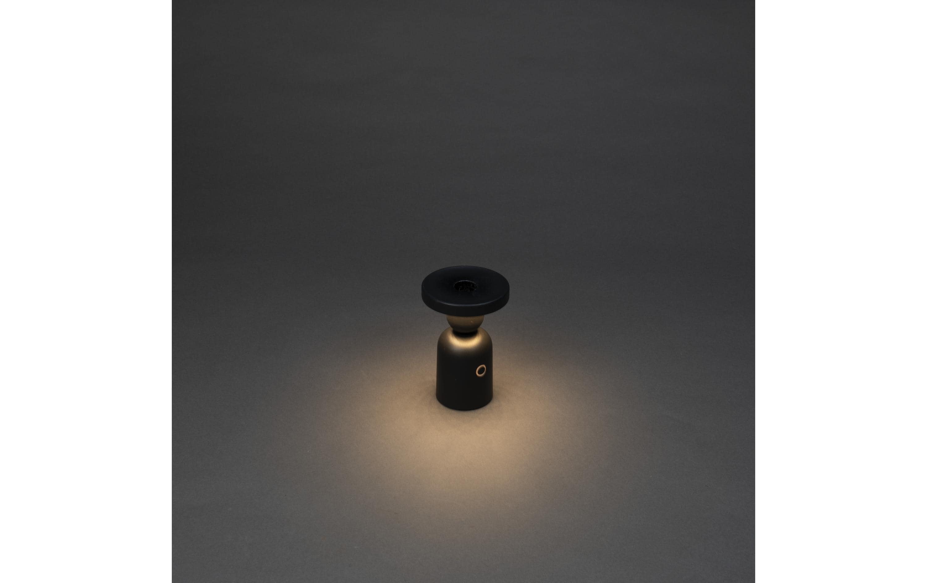 Konstsmide Nantes USB-Kerzenhalter - Schwarz