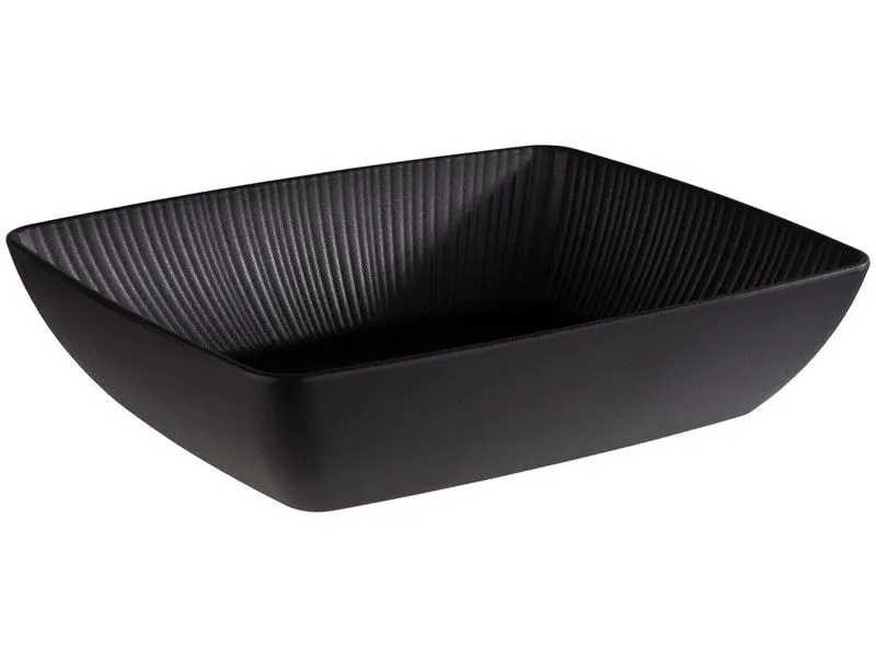 APS Schale APS Schale Rechteckig Nero GN 1/2 Schwarz