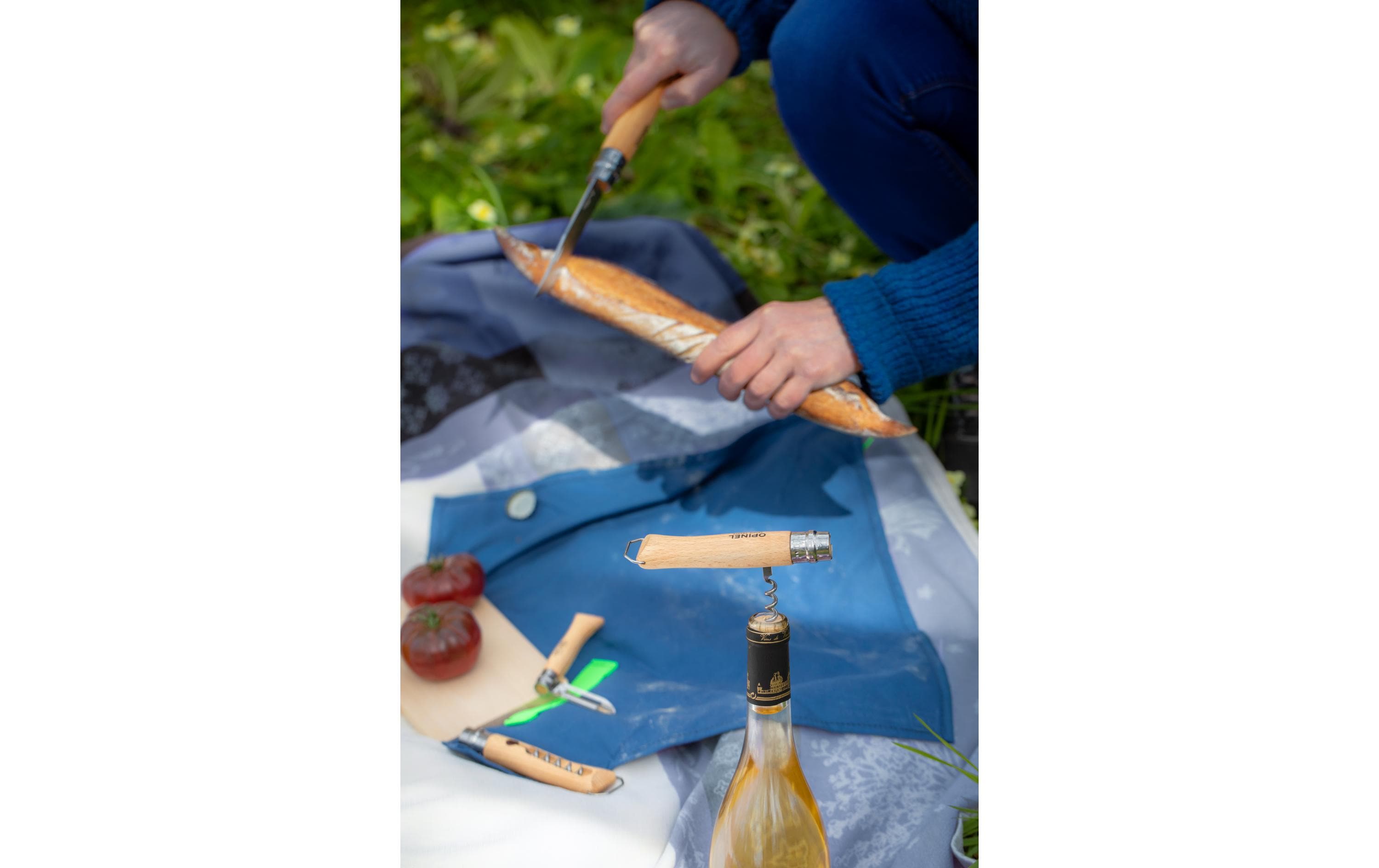 opinel Taschenmesser N°10 corkscrew knife & Bottle Opener