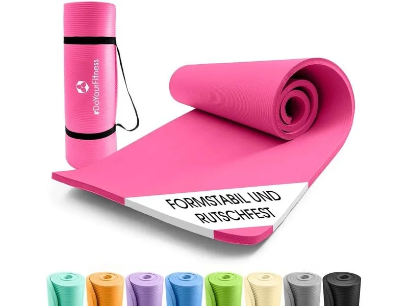 World Fitness Fitnessmatte Jivan 183 cm x 61 cm, Pink World Fitness Fitnessmatte Jivan 183 cm x 61 cm, Pink