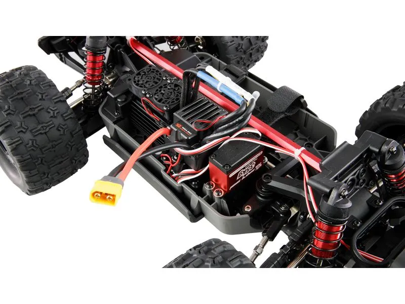 Amewi Monster Truck Hyper Go MTX10 1:10, ARTR, Schwarz/Blau Amewi Monster Truck Hyper Go MTX10 1:10, ARTR, Schwarz/Blau