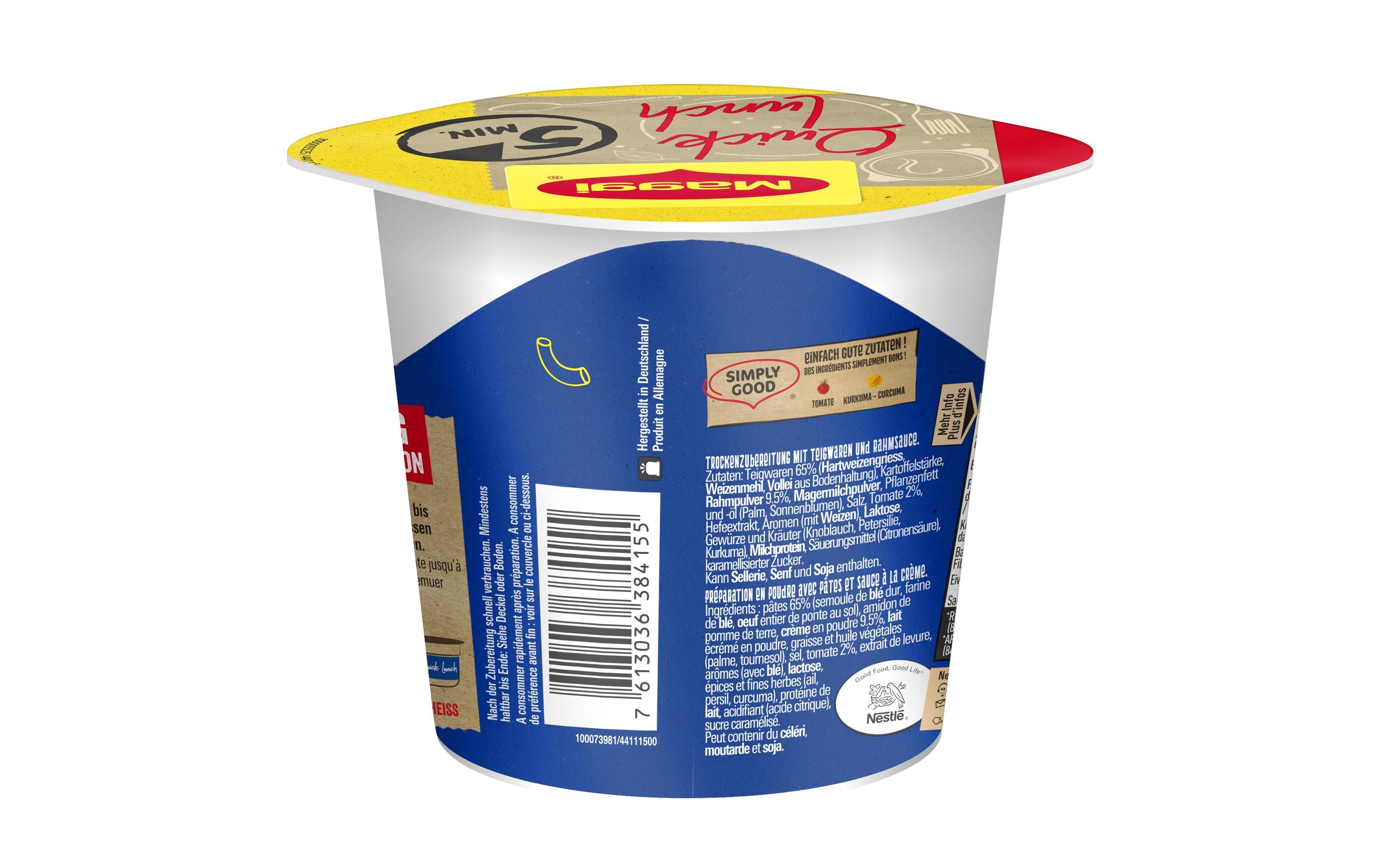 Maggi Hörnli an Rahmsauce 63 g