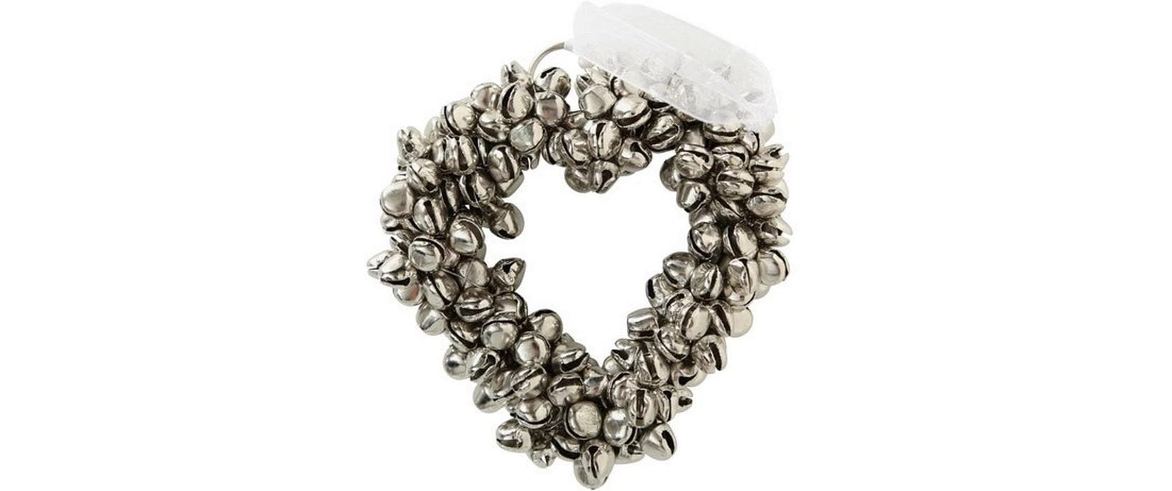 Boltze Weihnachtsschmuck Glöckchen 3 Stück, Silber