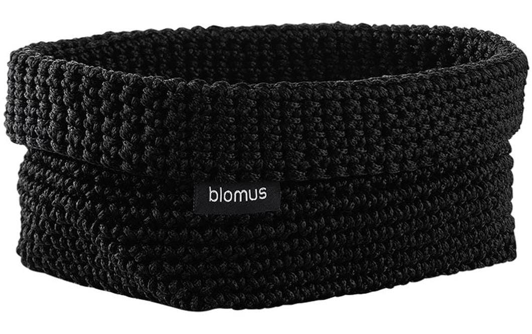 Blomus Aufbewahrungskorb Tela L Schwarz