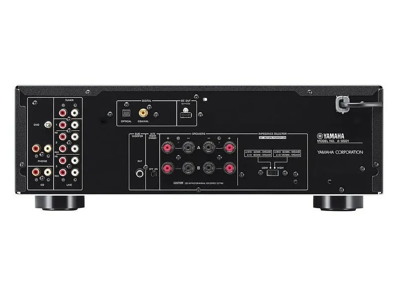 Yamaha Stereo-Verstärker A-S501 Schwarz Yamaha Stereo-Verstärker A-S501 Schwarz