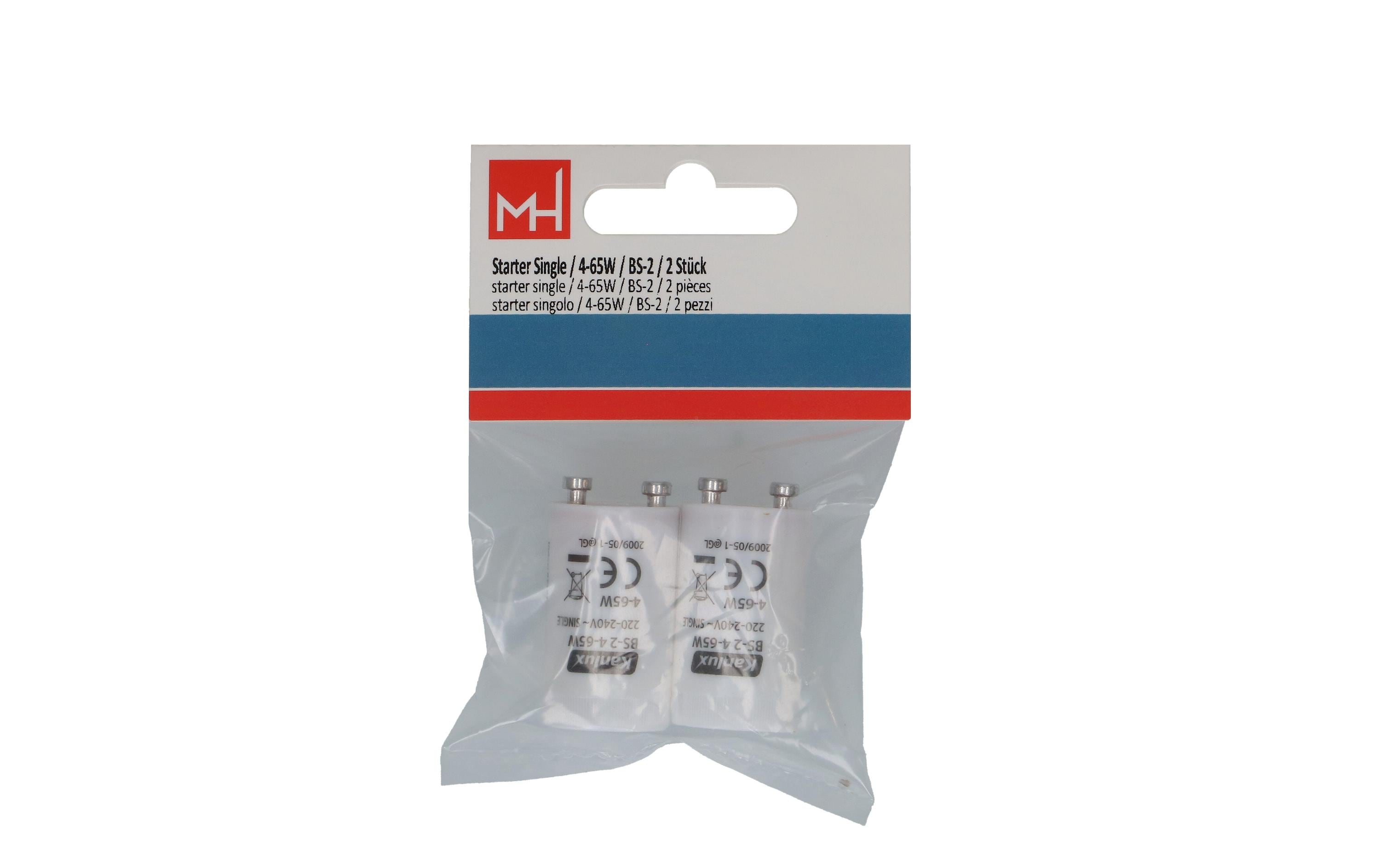 Max Hauri Starter Single / 4-65W / BS-2 / 2 Stück
