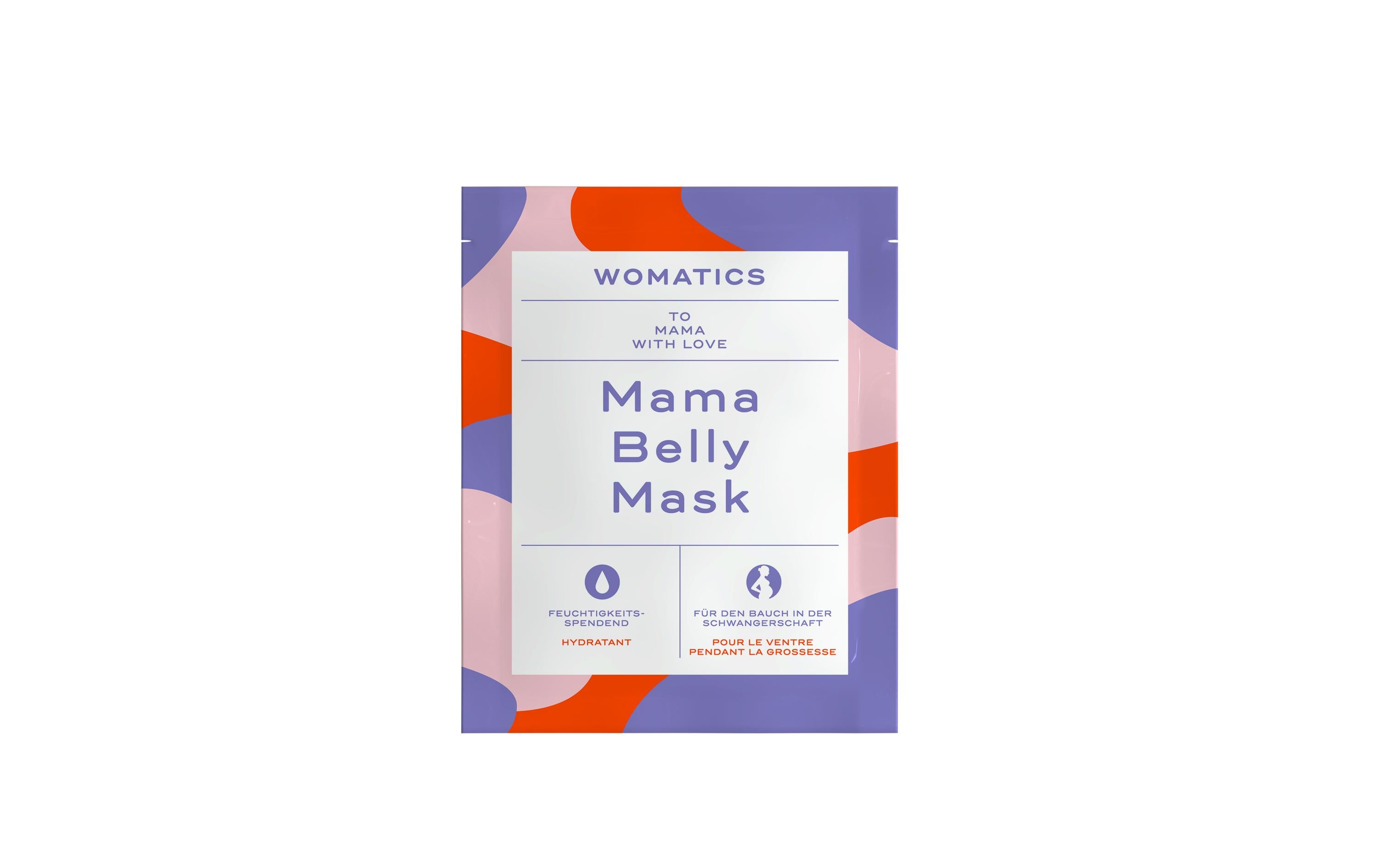 Womatics Tuchmaske für den Babybauch 1 Stück