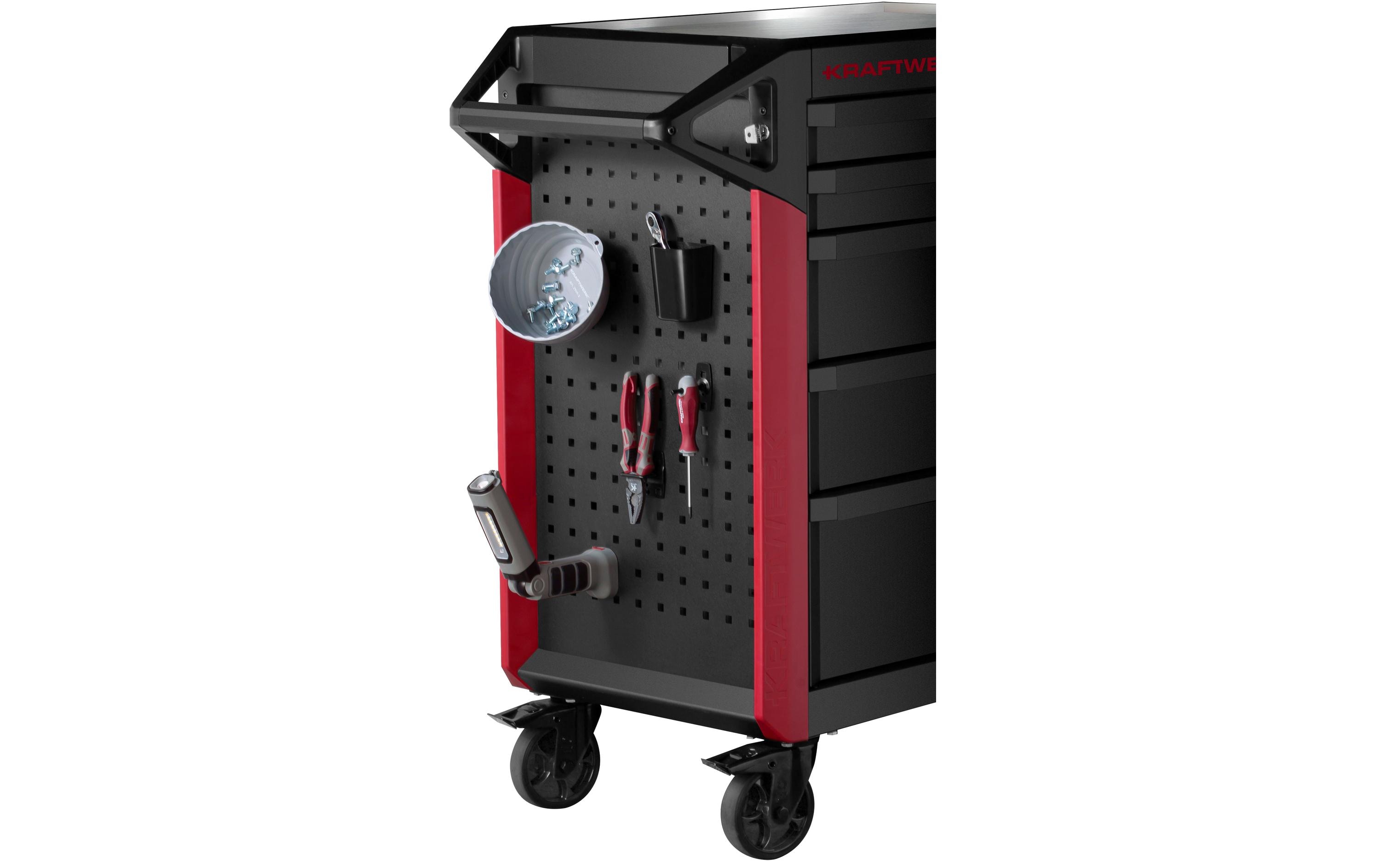 Kraftwerk Werkstattwagen PT800, 7 Schubladen, PB, 151-teilig