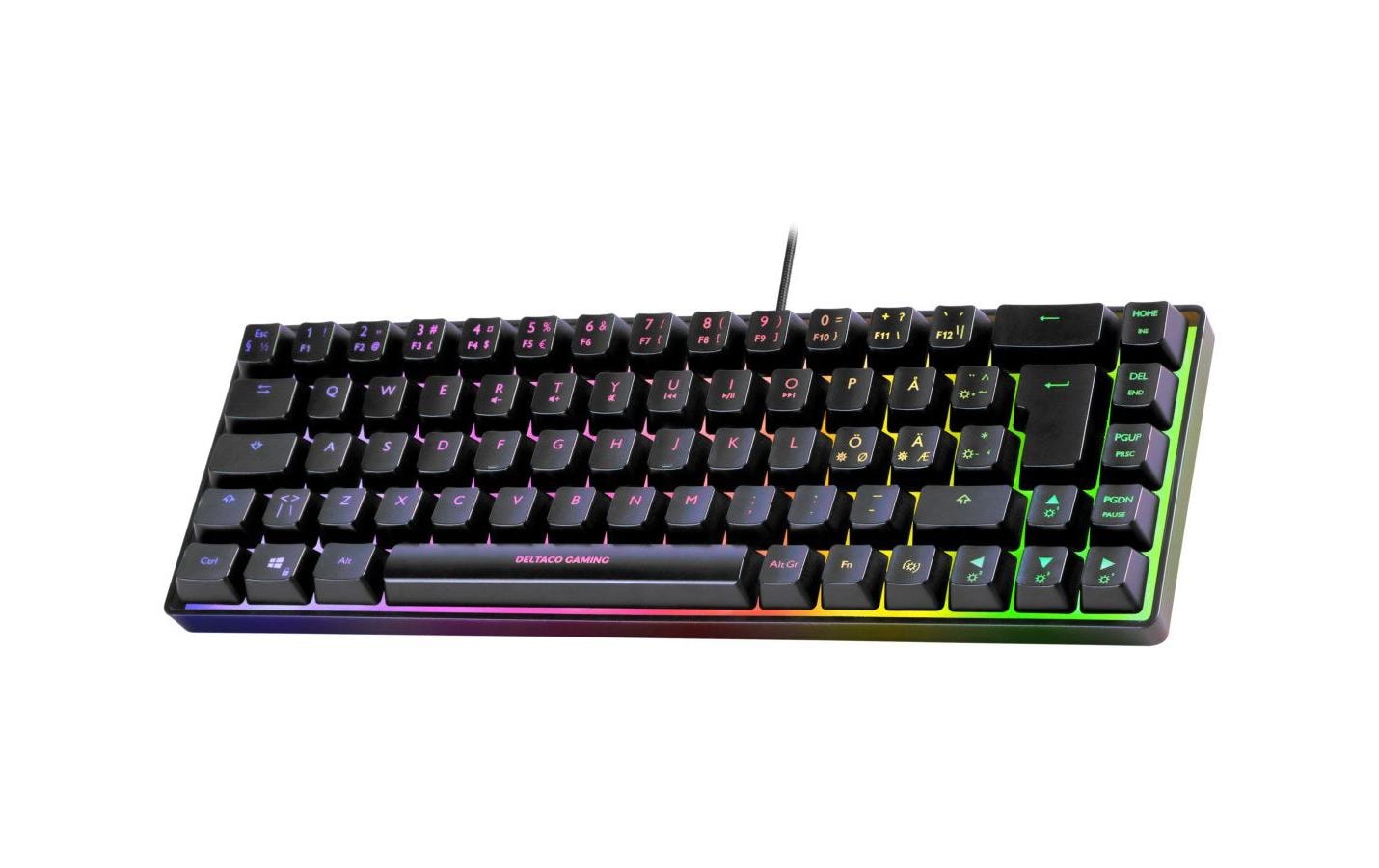 DELTACO Gaming-Tastatur GAM-158-CH Schwarz DELTACO Gaming-Tastatur GAM-158-CH Schwarz