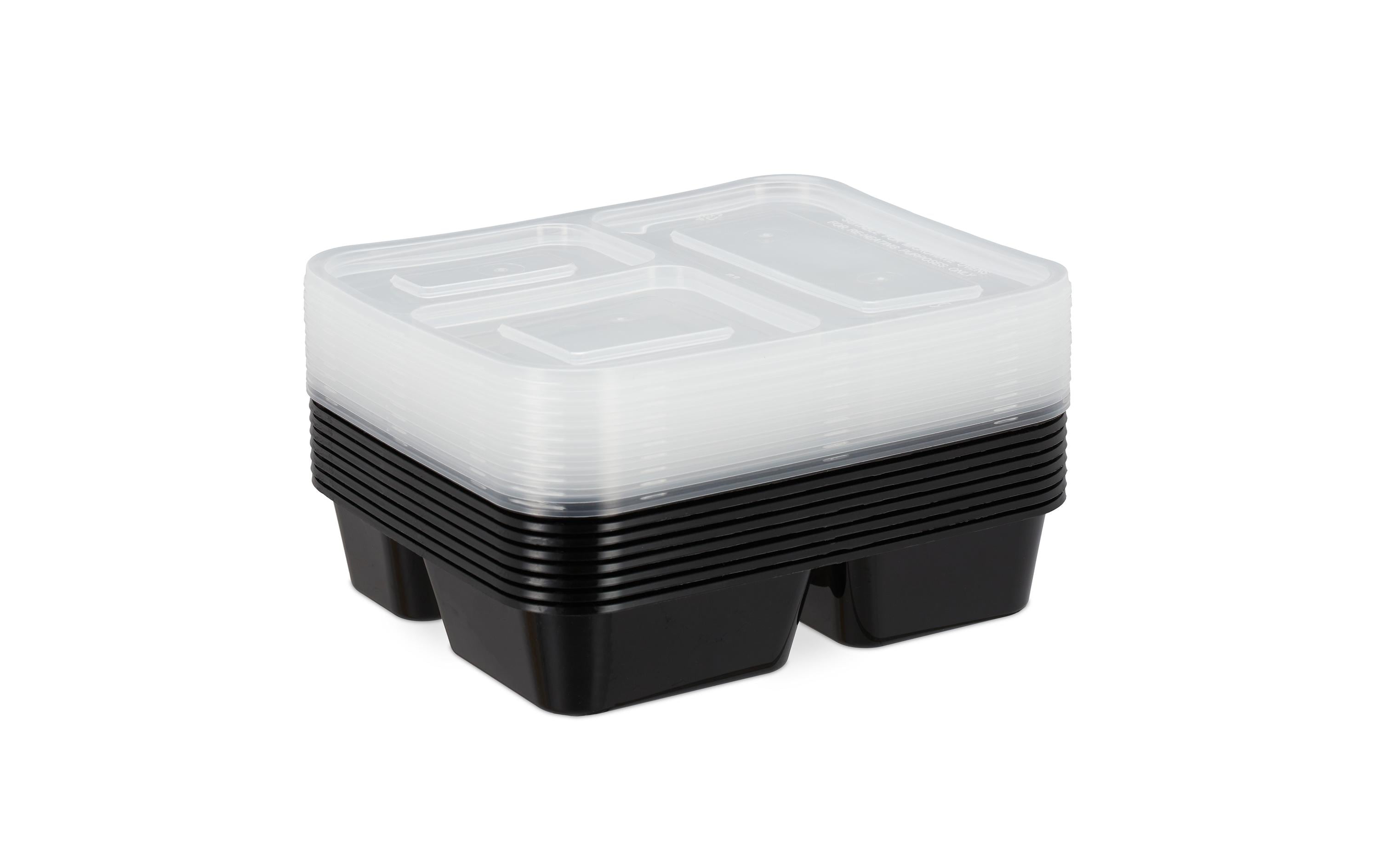 relaxdays Menübox 3-fach 10 Stück