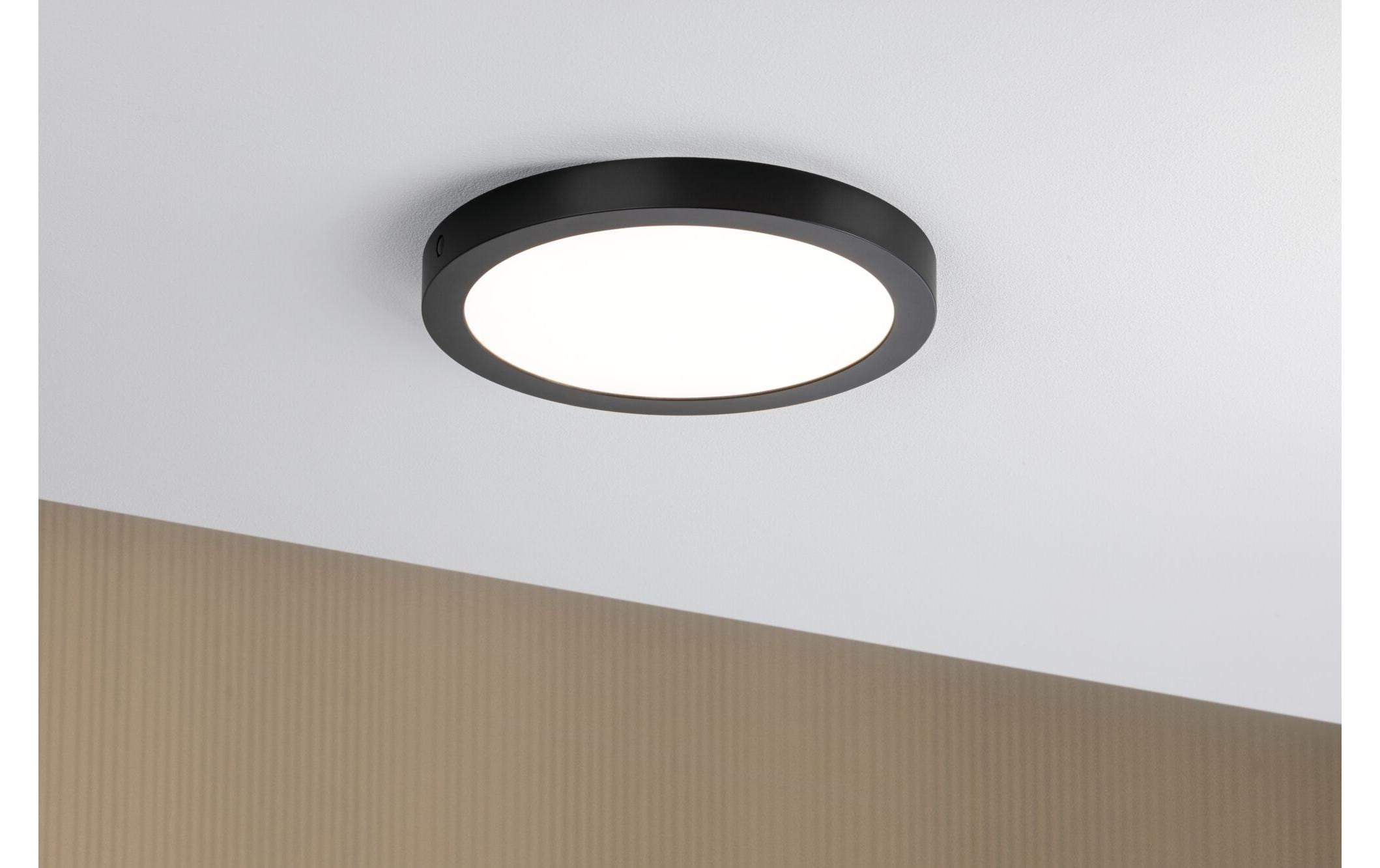 Paulmann LED Panel Abia rund 300 mm Schwarz