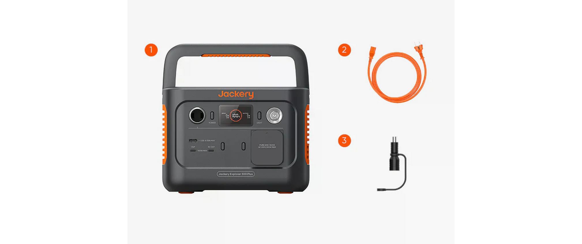 Jackery Power Station Explorer 300 Plus 288 Wh