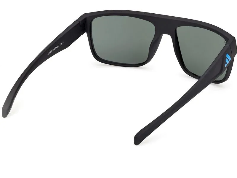 adidas ES0003 Sport Sonnenbrille Matte Black, Blue