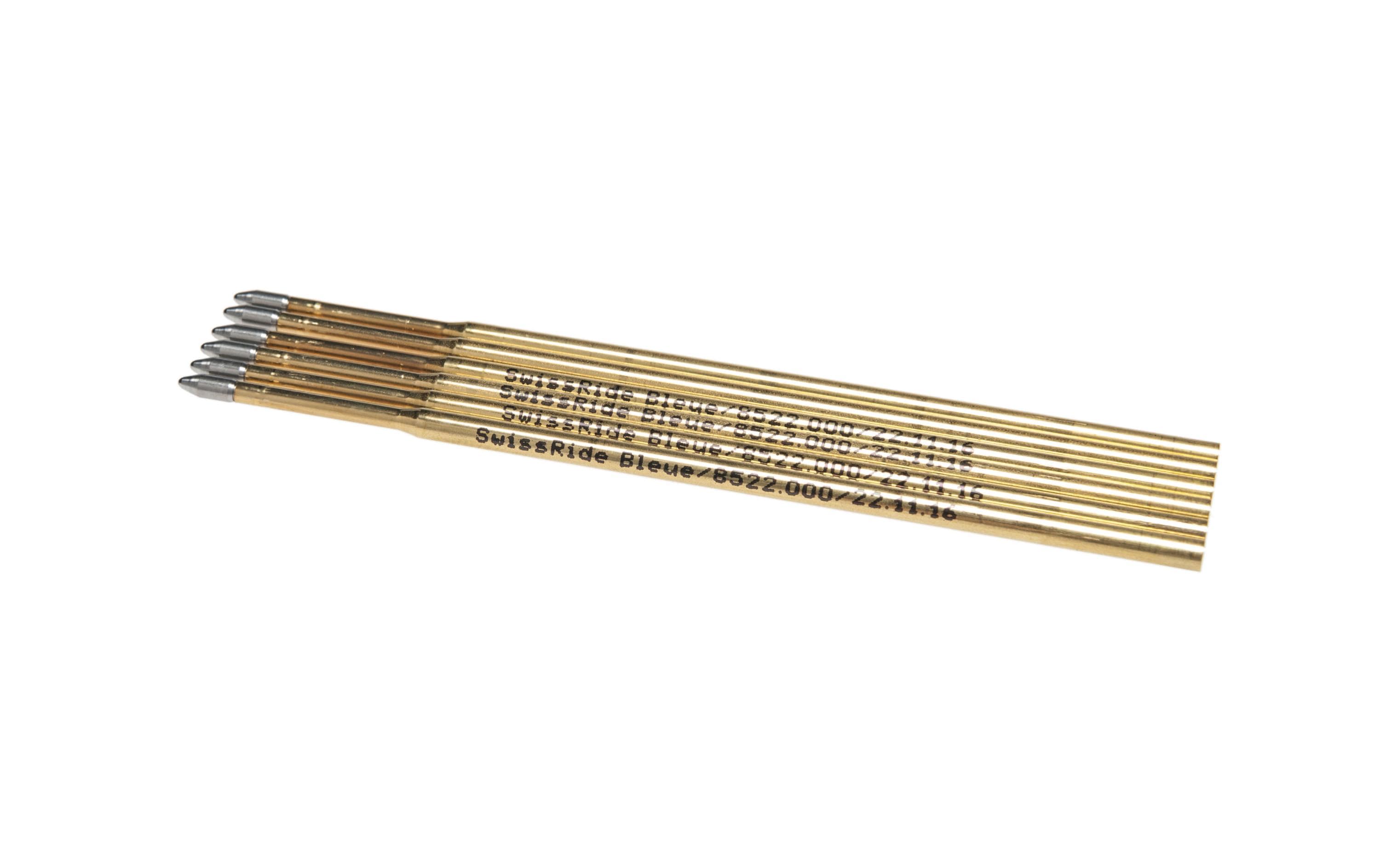 Caran d'Ache Schreibmine KS-Mine SwissRide 6 x Blau, Medium (M) Caran d'Ache Schreibmine KS-Mine SwissRide 6 x Blau, Medium (M)