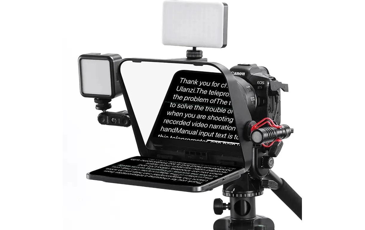 Ulanzi Teleprompter für Smartphones/Kameras RT02